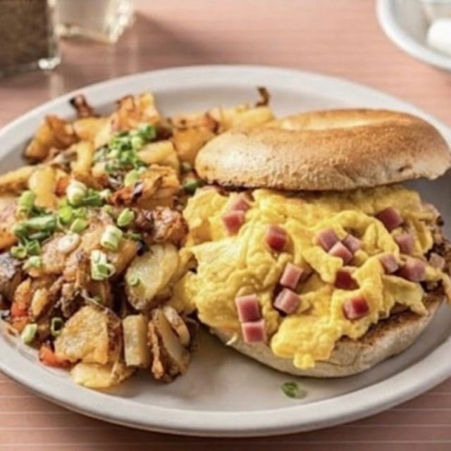 Bagel Sandwich.