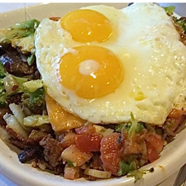 Meat Lover's Skillet.