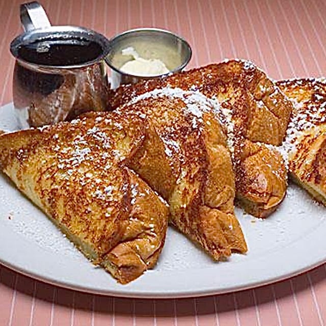 Classic Challah French Toast.