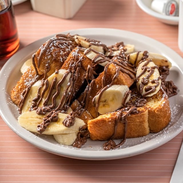 Nutella Banana French Toast.