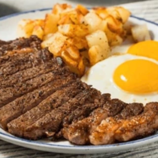 Steak & Eggs.