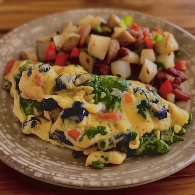 Greektown Omelette.