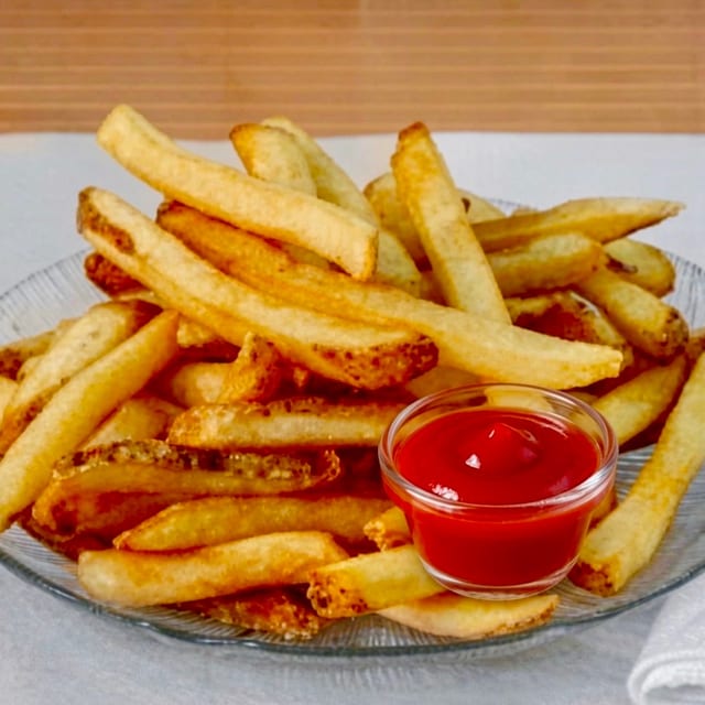 Golden French Fries.