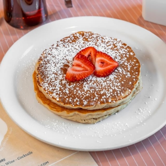 Buttermilk Pancakes or Multigrain Pancakes/ short stack.