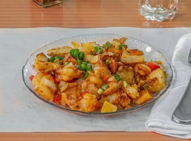 House Potatoes Tray.